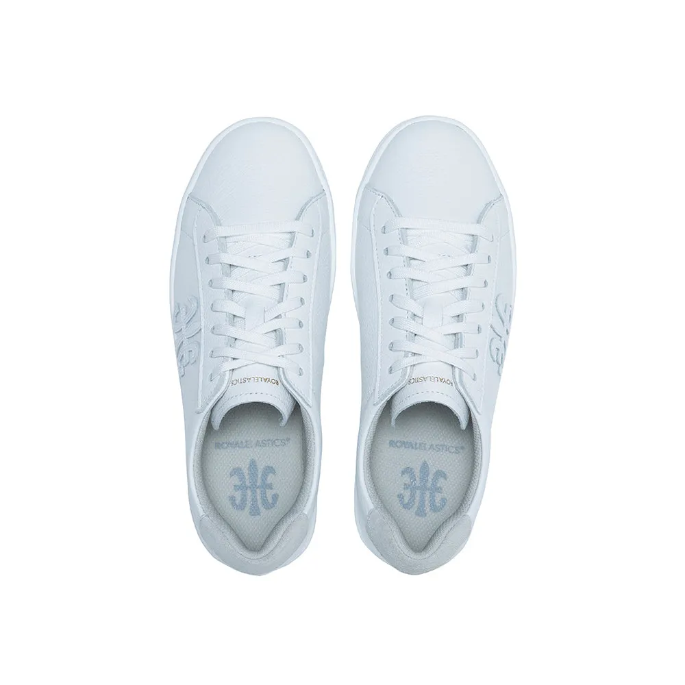 Men's Honor White Logo Leather Sneakers 08014-000