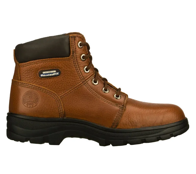 Men's Wide Fit Skechers Work shire 77009 Safety Boots