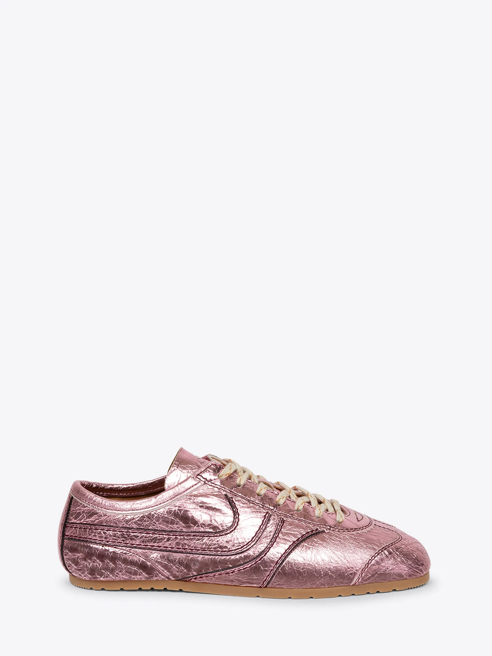 Metallic sneakers