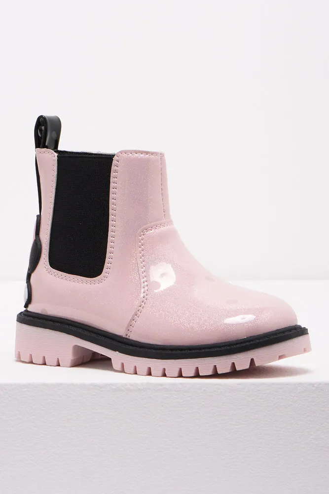 Minnie Mouse Chelsea Boot Pink