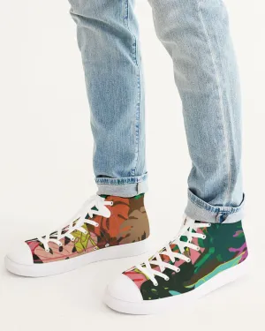 MONSTERA Men's Hightop Canvas Shoe