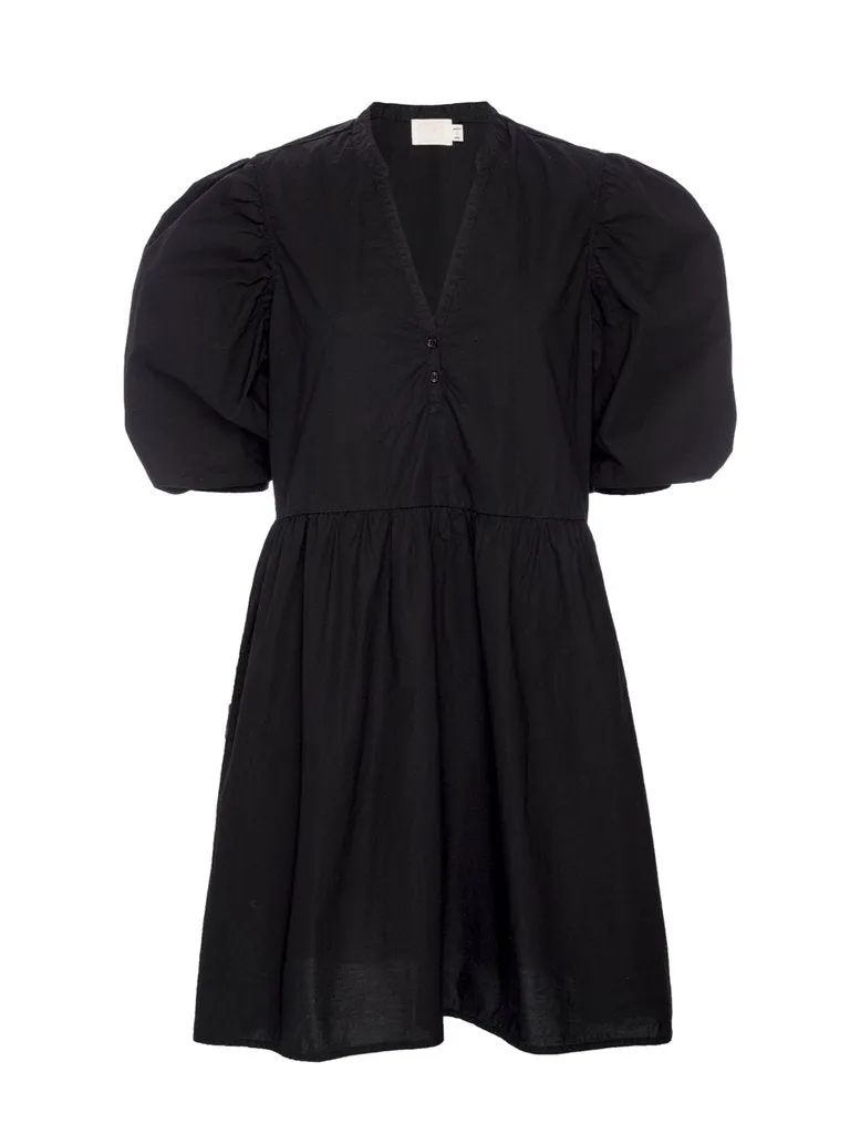 Nation LTD - Fannie Easy Dress in Jet Black