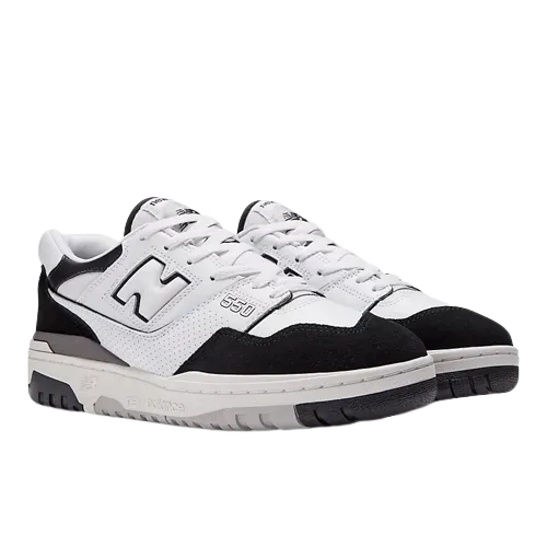 New Balance 550 White Black Rain Cloud Men's