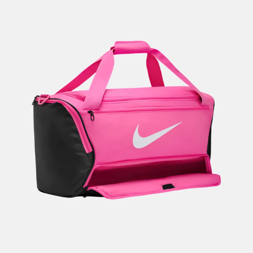 Nike Brasilia 9.5 Training Duffel Bag 60L -Laser Fuchsia/Black/White