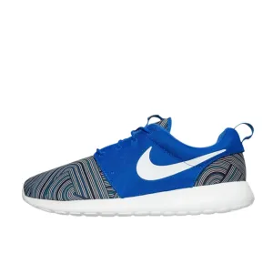 NIKE ROSHE ONE PRINT - RACER BLUE/WHITE