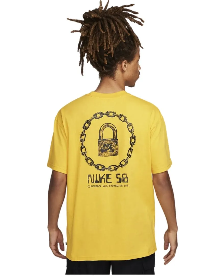 Nike SB On Lock Tee - Yellow