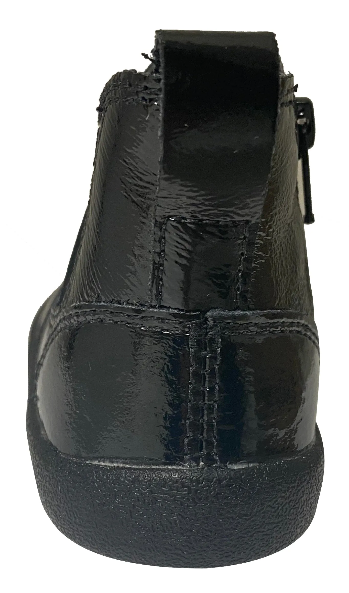 Old Soles Girl's & Boy's 5064 High Top Ankle Boot Sneaker - Black Patent