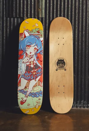 OMOCAT CATGIRL Skate Deck