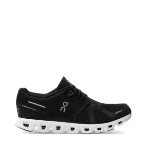 On Women's Cloud 5 Sneaker in Black/White