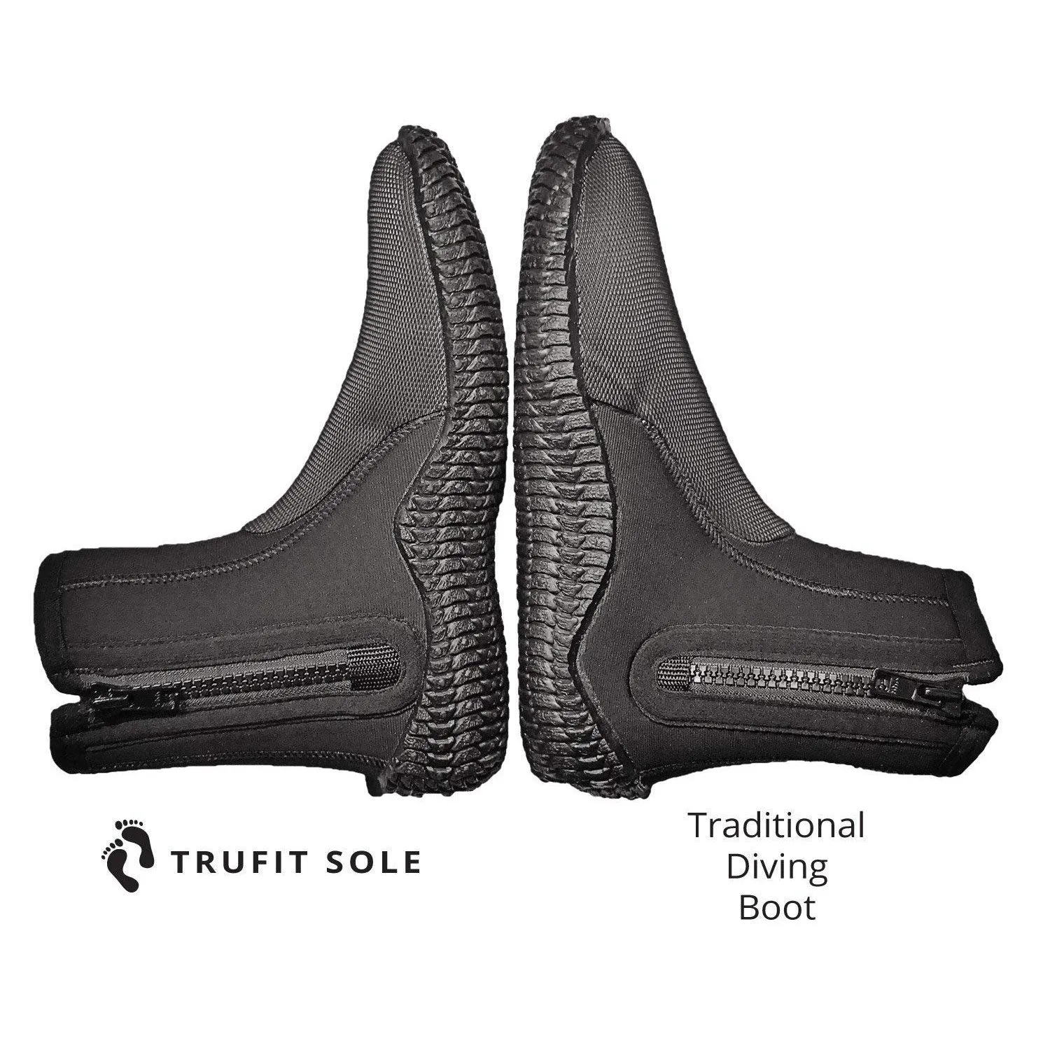 Open Box Tilos 3mm Trufit Titanium Zip Boot-14