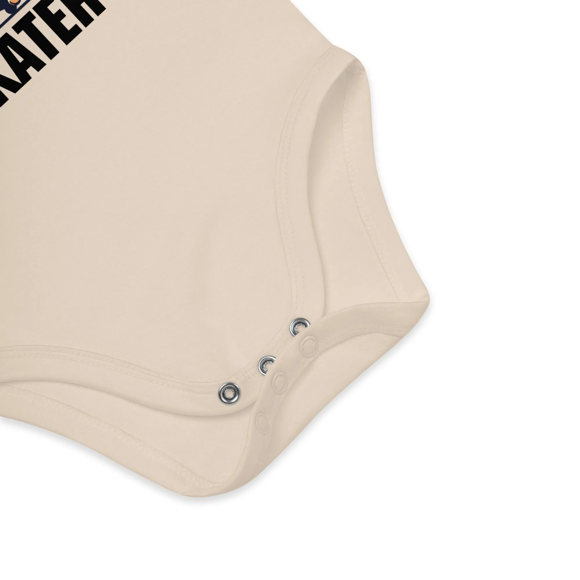 Organic Cotton Baby Bodysuit Papa’s Future Skater