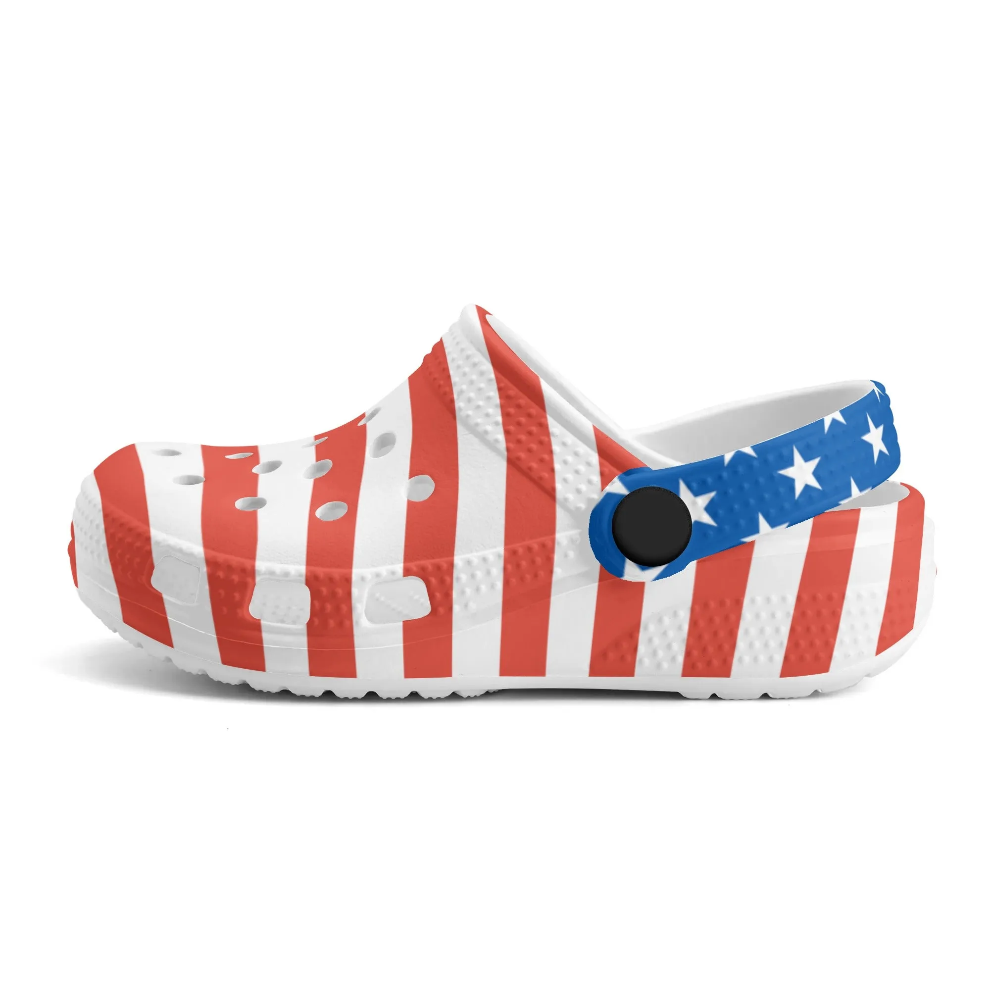 Patriotic Kids Classic Clogs -2 styles