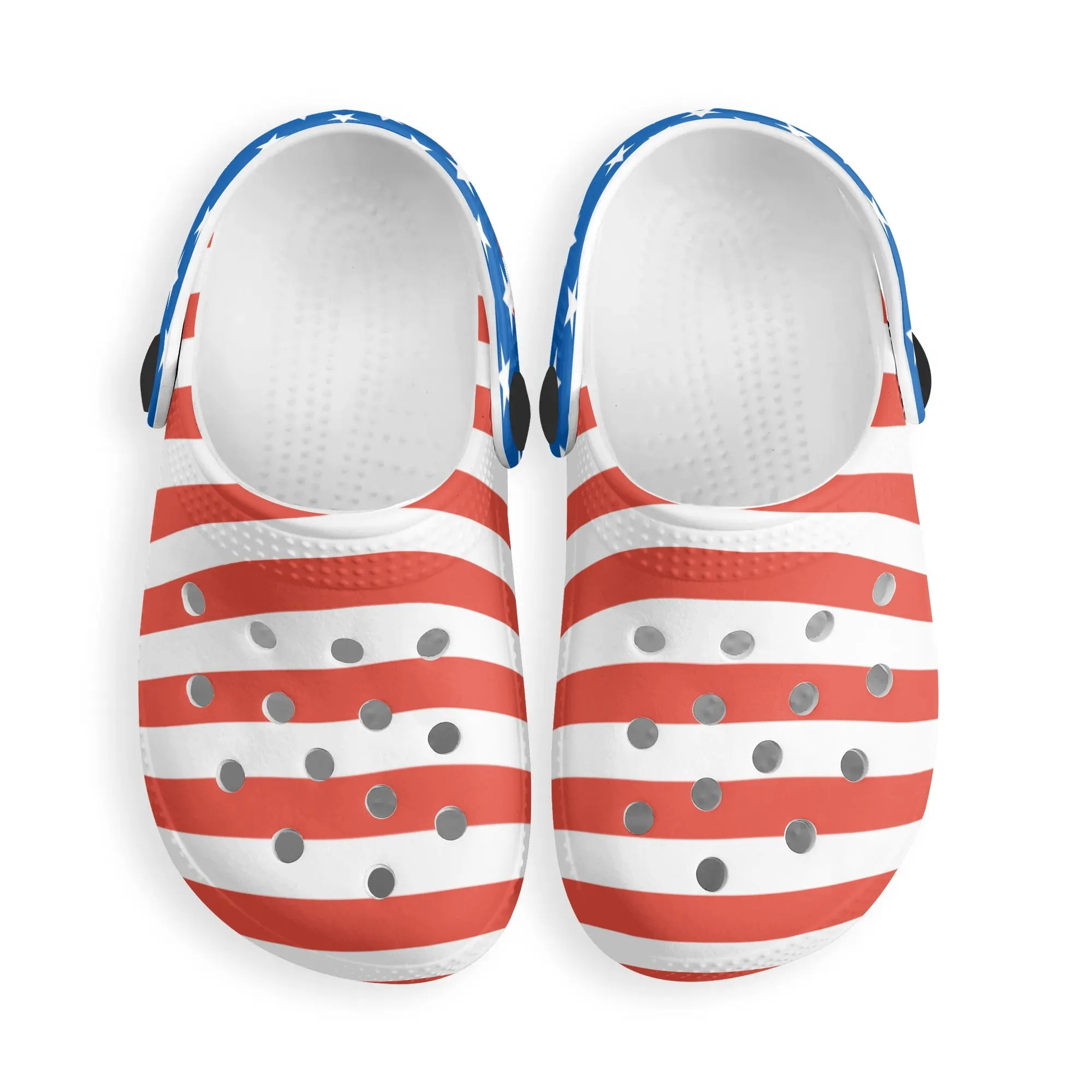 Patriotic Kids Classic Clogs -2 styles