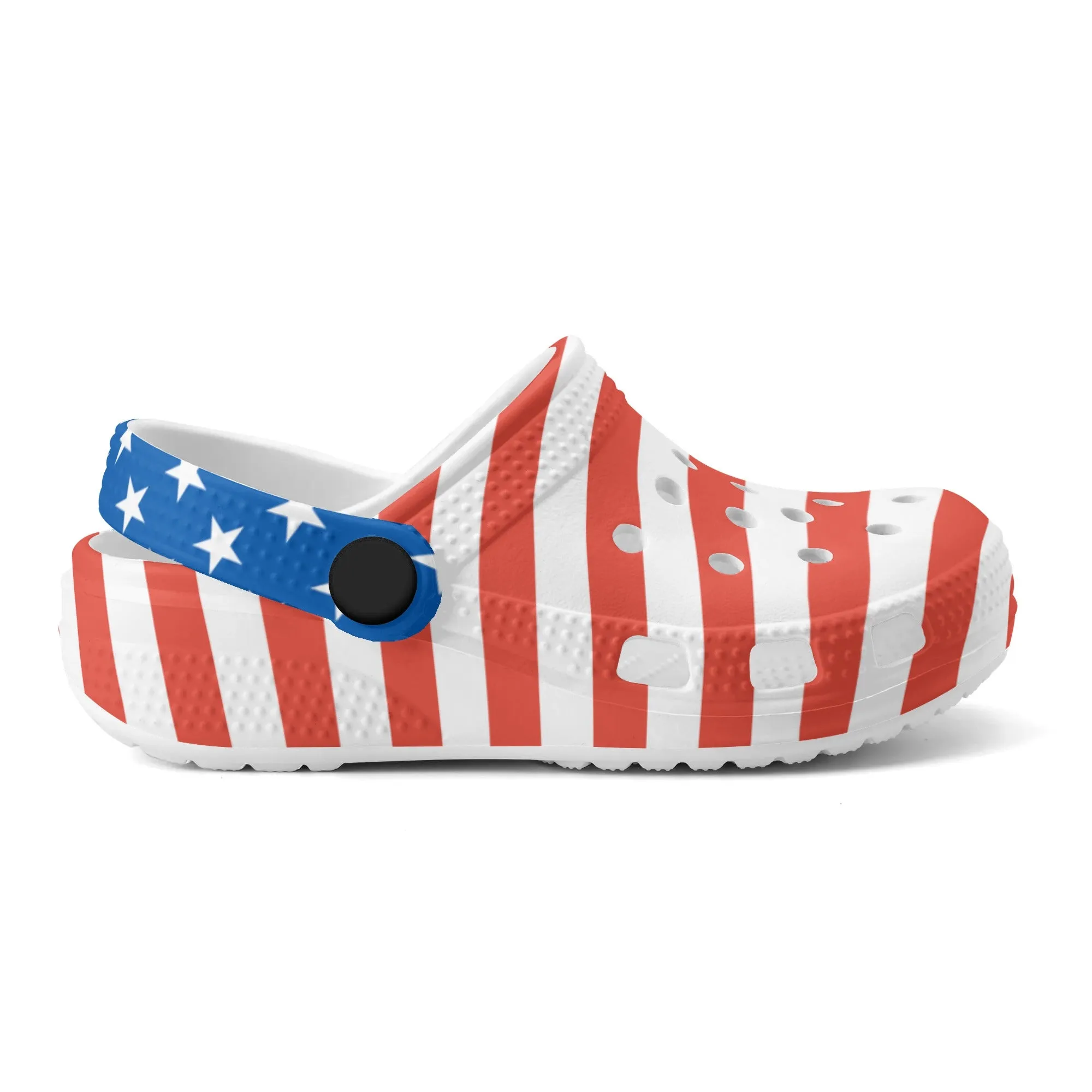 Patriotic Kids Classic Clogs -2 styles