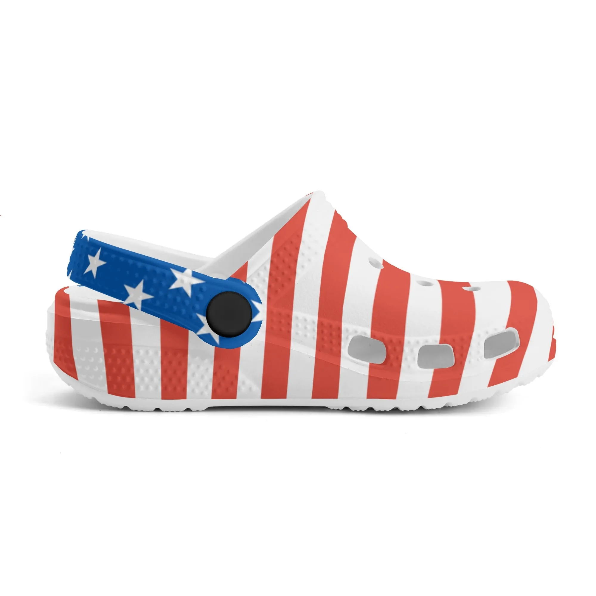 Patriotic Kids Classic Clogs -2 styles