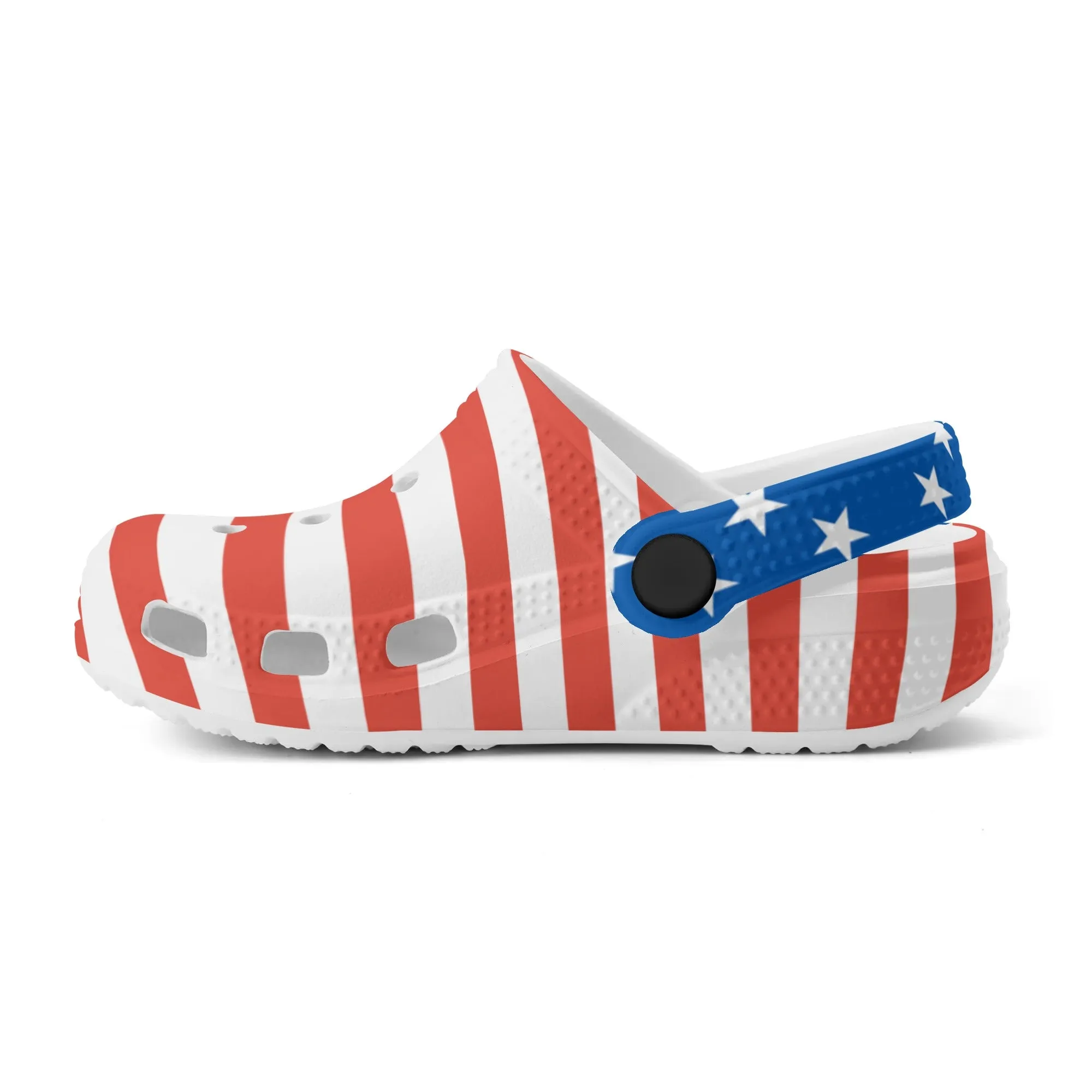 Patriotic Kids Classic Clogs -2 styles