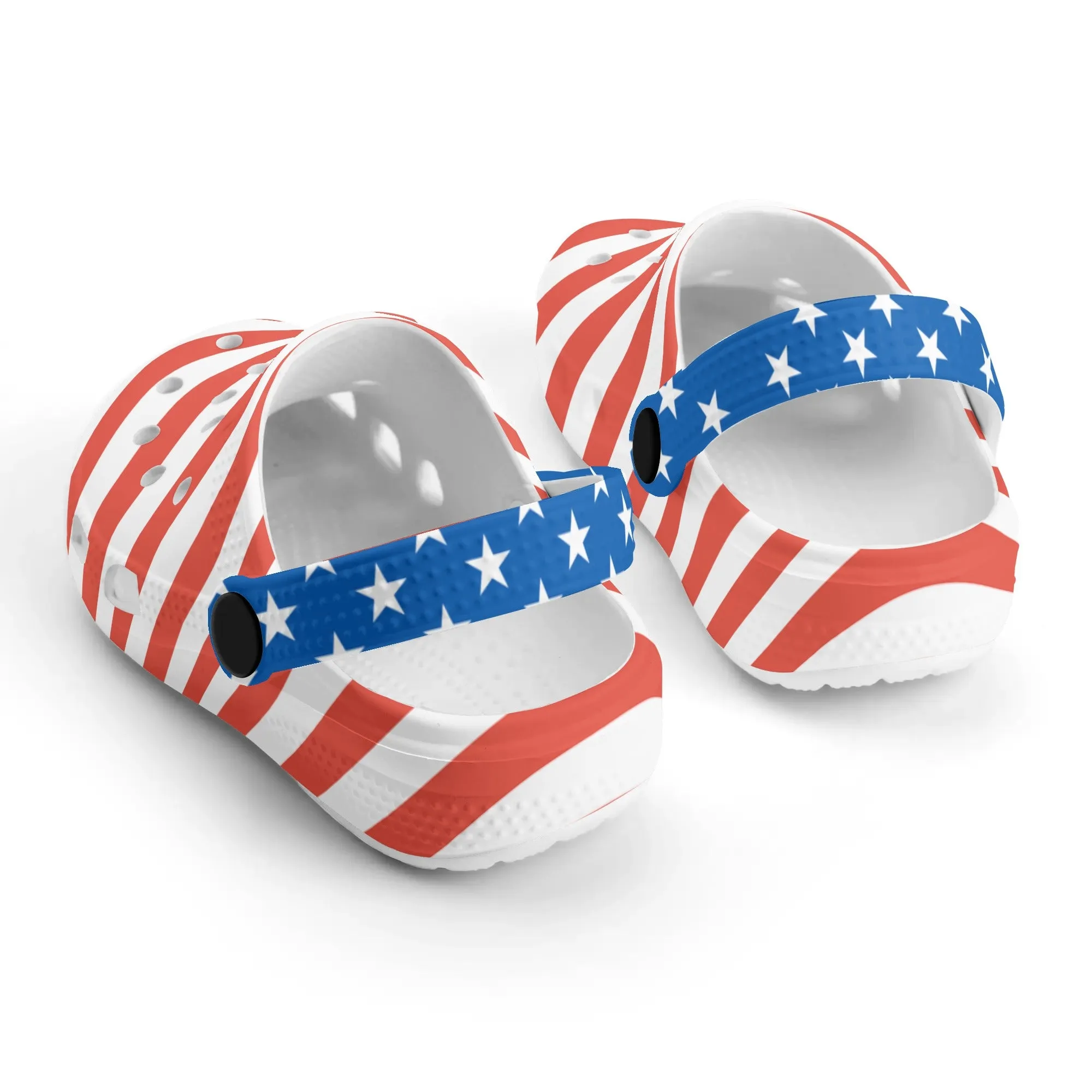 Patriotic Kids Classic Clogs -2 styles