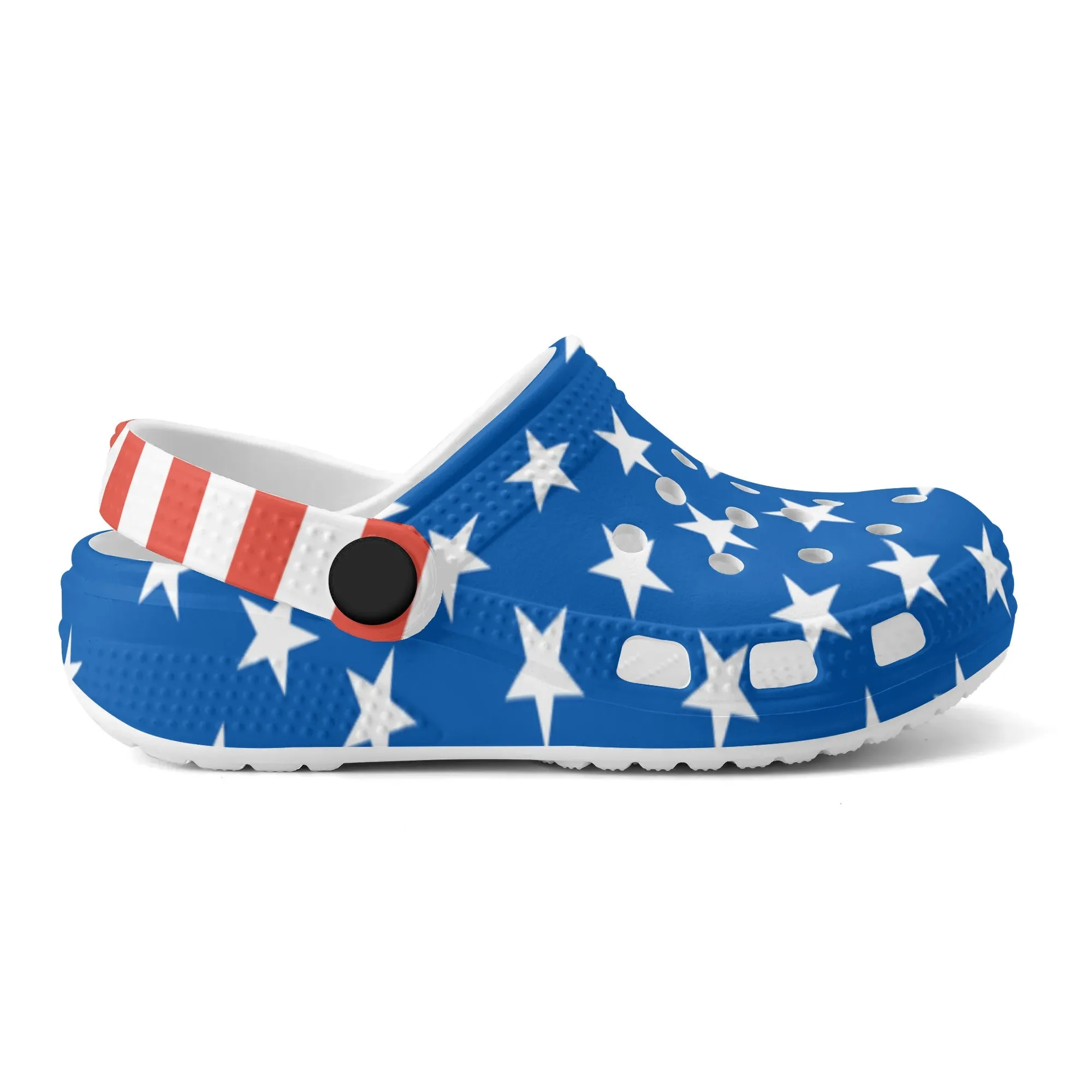 Patriotic Kids Classic Clogs -2 styles