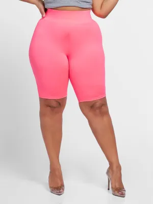 Pia Pink Yoga Bike Shorts