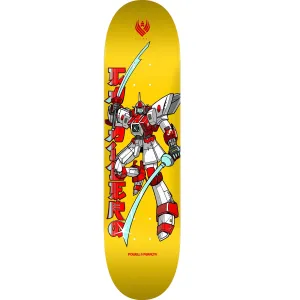 Powell Peralta Steve Caballero Gundam Flight Skateboard Deck - 8.25" Yellow