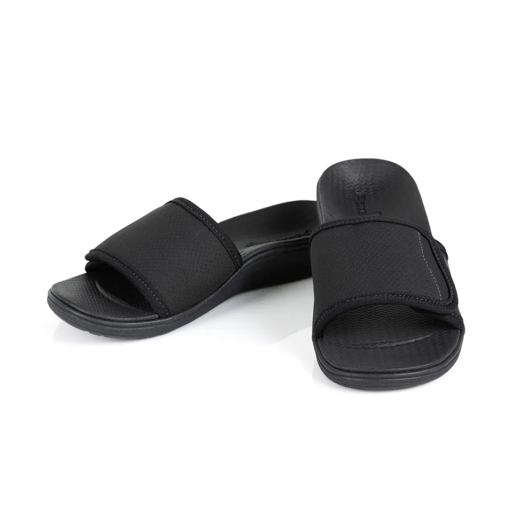 PowerStep Women's Sandals with Arch Support | Slip-on Orthotic Slide Sandal