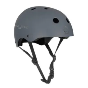 Pro-tec Classic Grey Matte Helmet - Certified