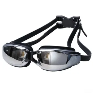 Professional Swimming Goggle Glasses(Black)