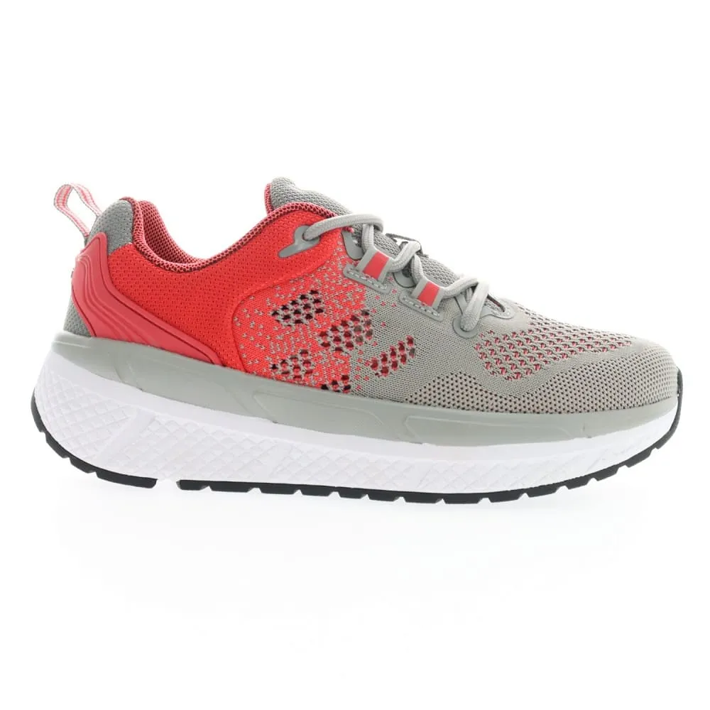 Propet Women's Ultra Shoes Lt Grey/Salmon