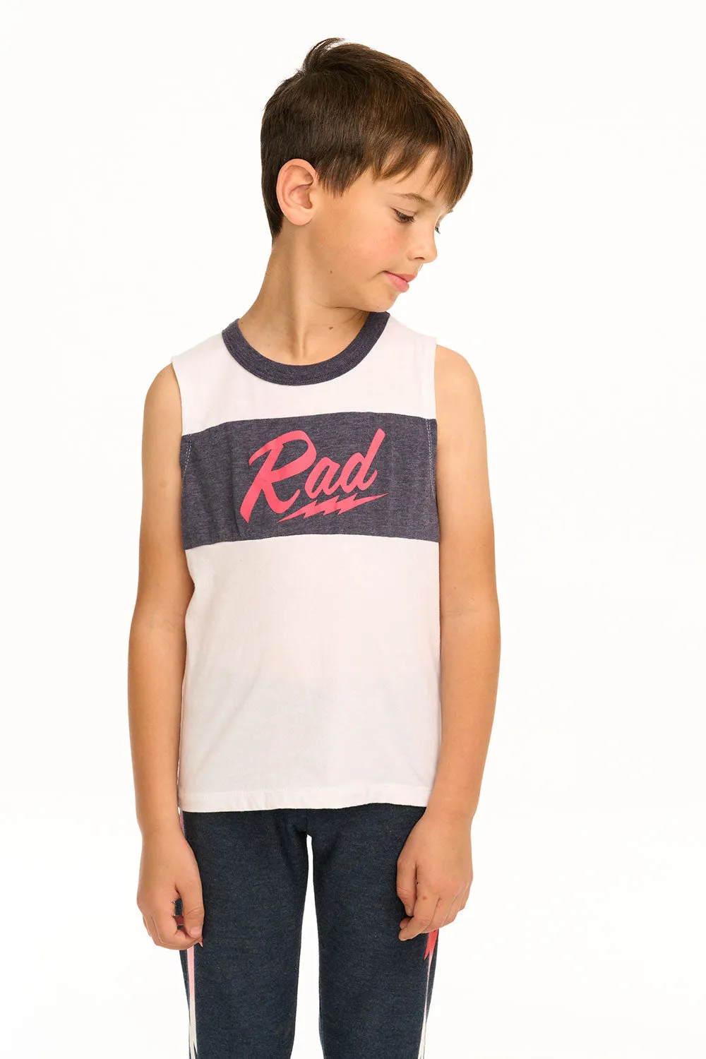 Rad Blocked Muscle Tank