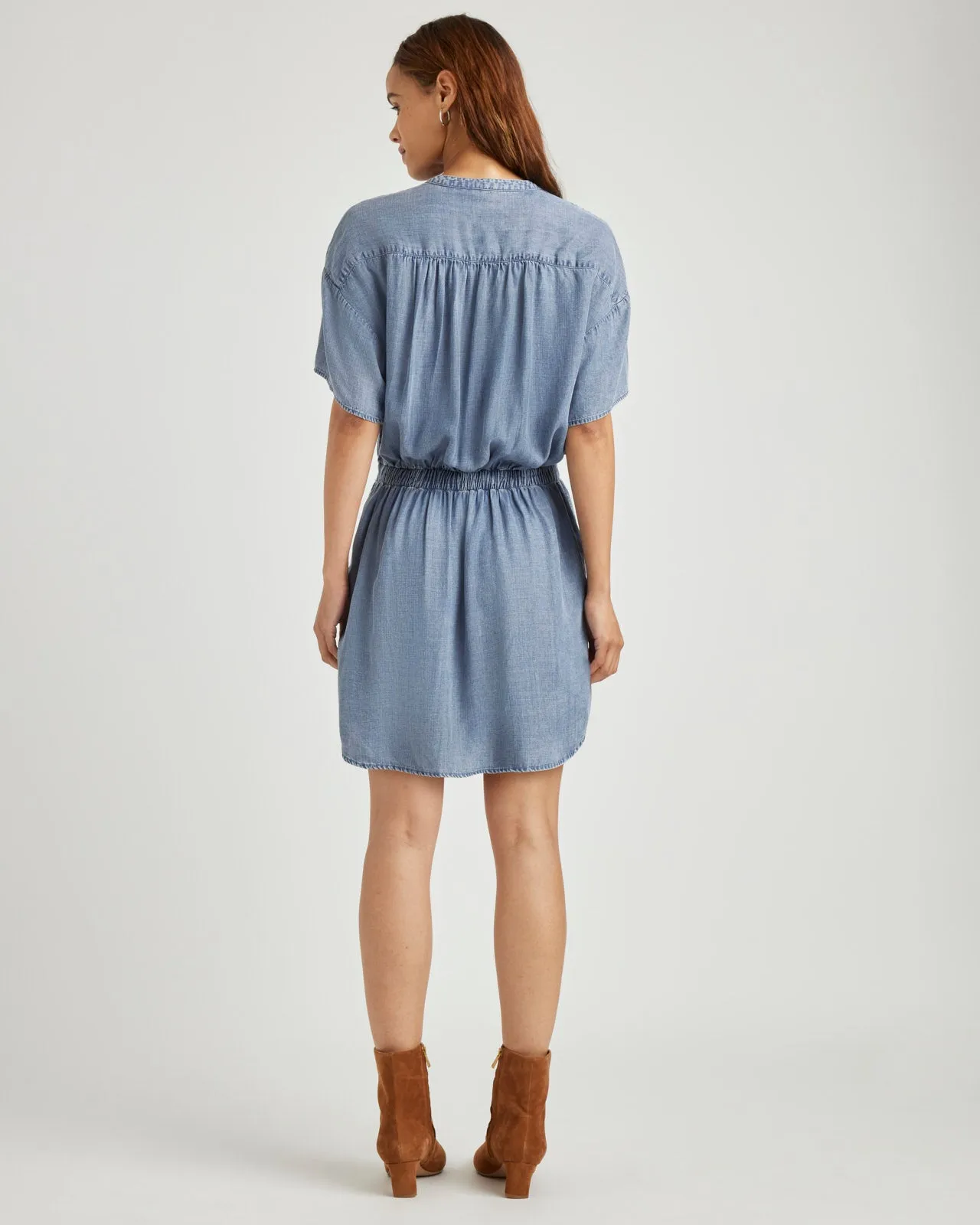 Raquel Indigo Mini Dress