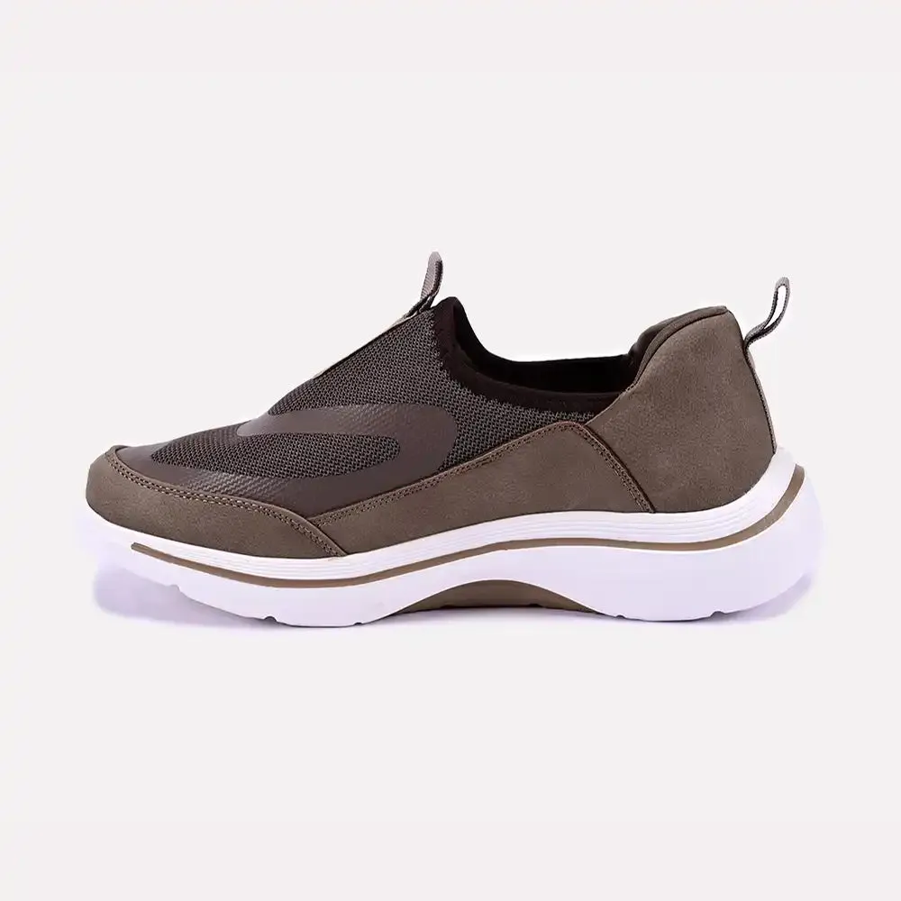 Ray Khaki Slip On Sneakers 0120372