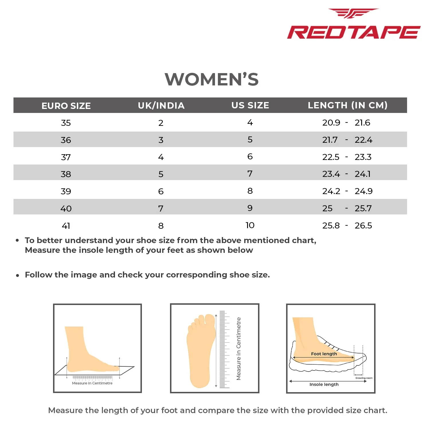 Red Tape Casual Sneaker Shoes for Women | Soft Cushioned Insole, Slip-Resistance, Dynamic Feet Support, Arch Support & Shock Absorption Multi