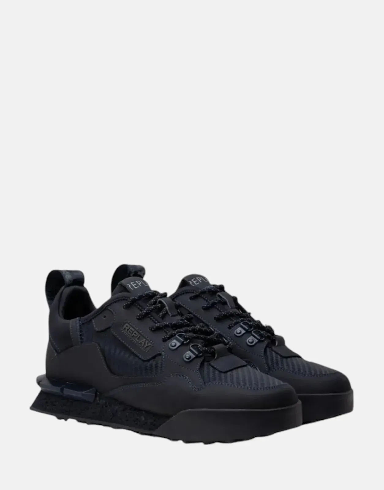 Replay Field Speed Carbon Navy Sneakers