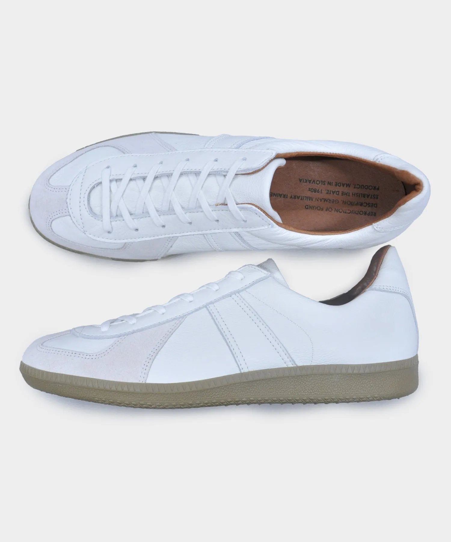 Reproduction of Found German Military Trainers in All White