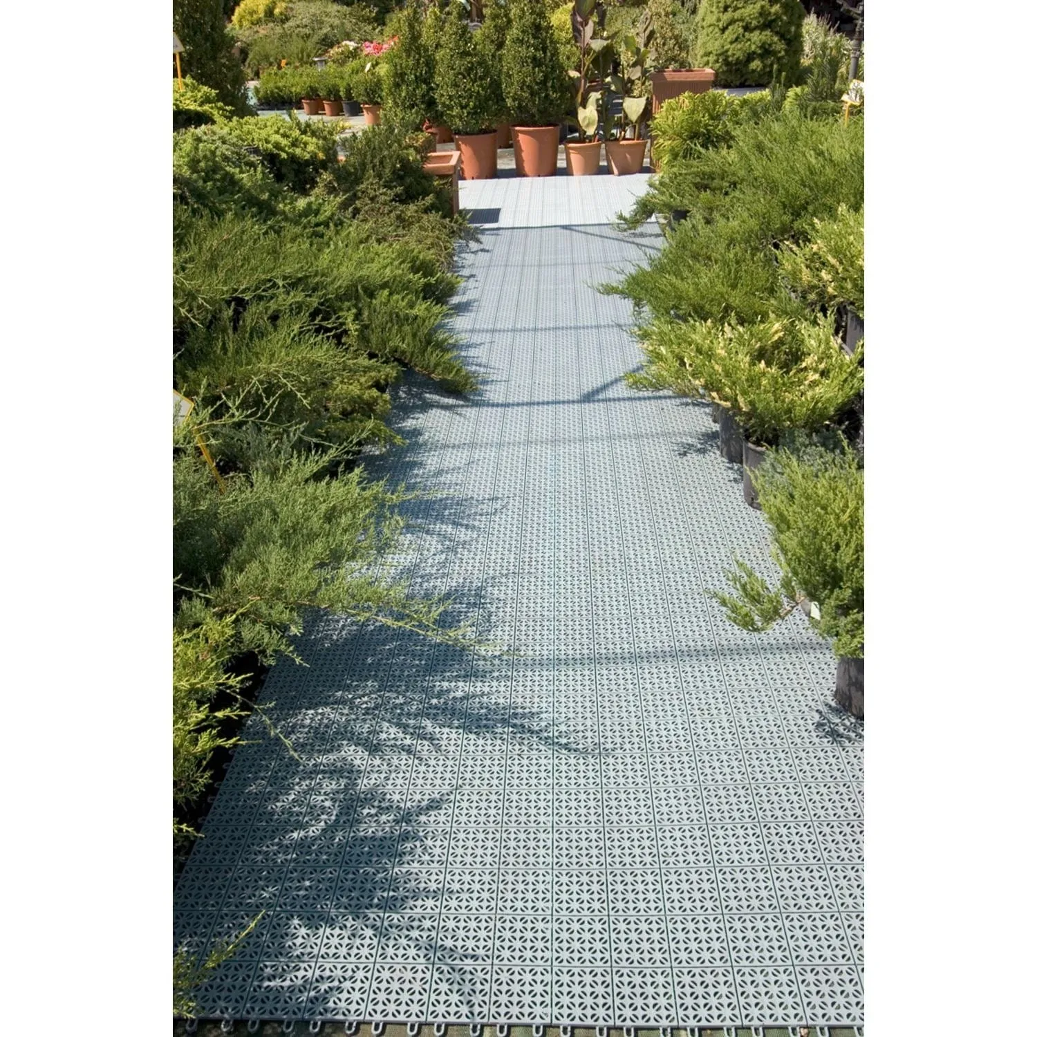 Riverstone | MONT 8' Greenhouse Interlocking Flooring System - 22 Tiles Kit