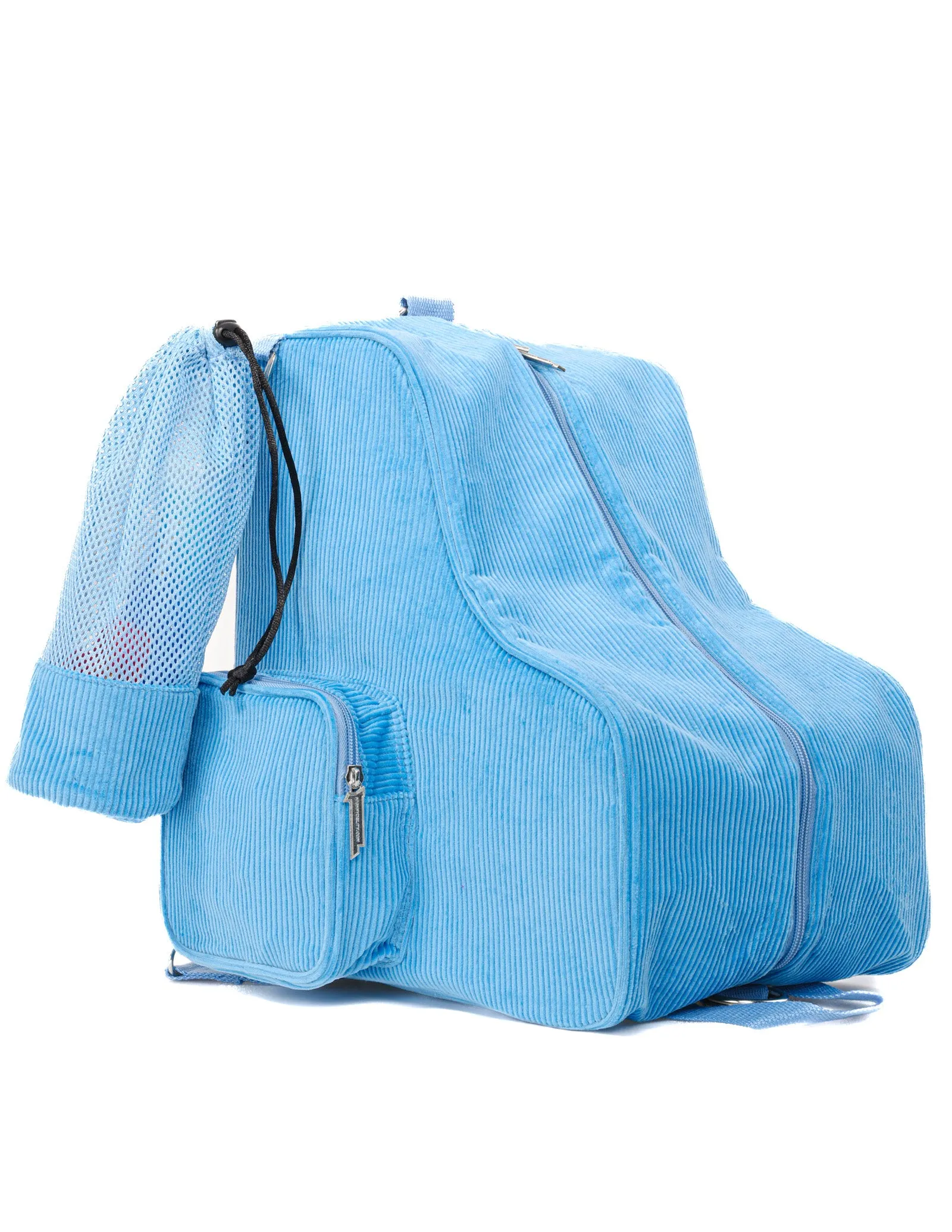 Roller Skate Backpack | Freewheelin' | Corduroy Blue