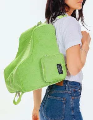 Roller Skate Backpack | Freewheelin' | Corduroy Green