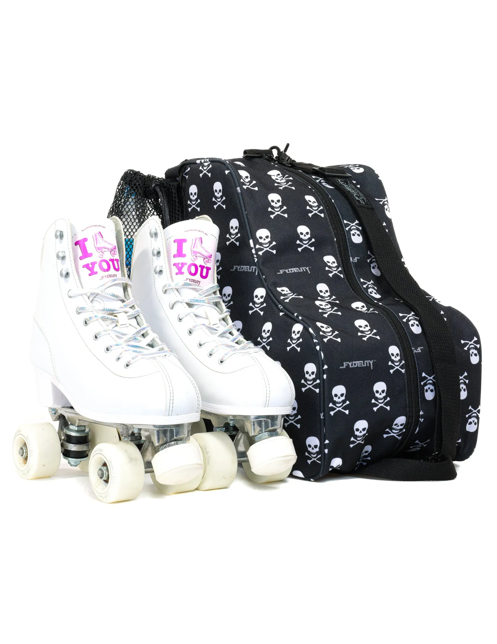 Roller Skate Bag | High Roller | Danger Danger Skull