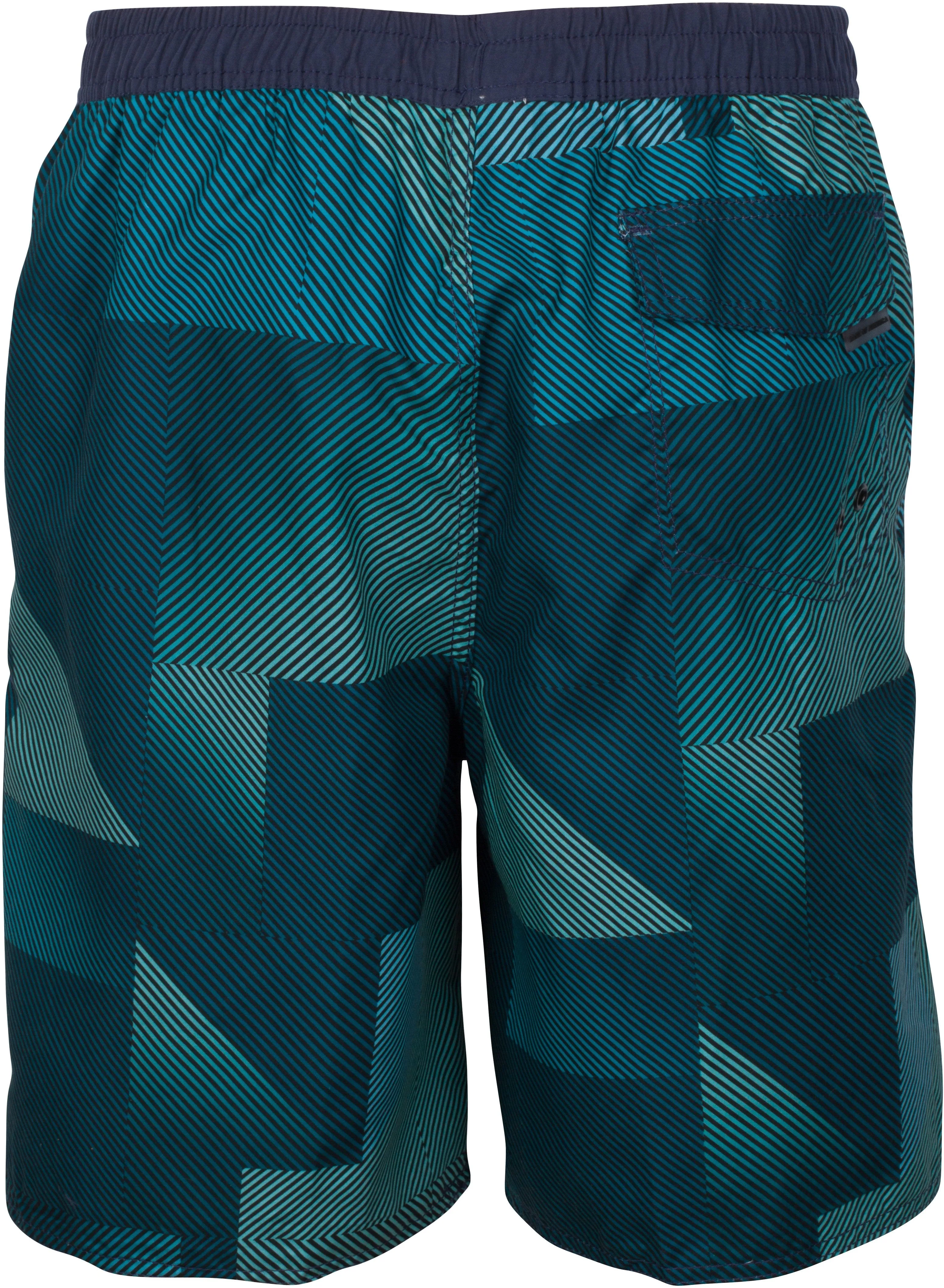 Sakkas Eliot Classic Surf Skate Swim Trunks Geometric Print and Elastic Waist