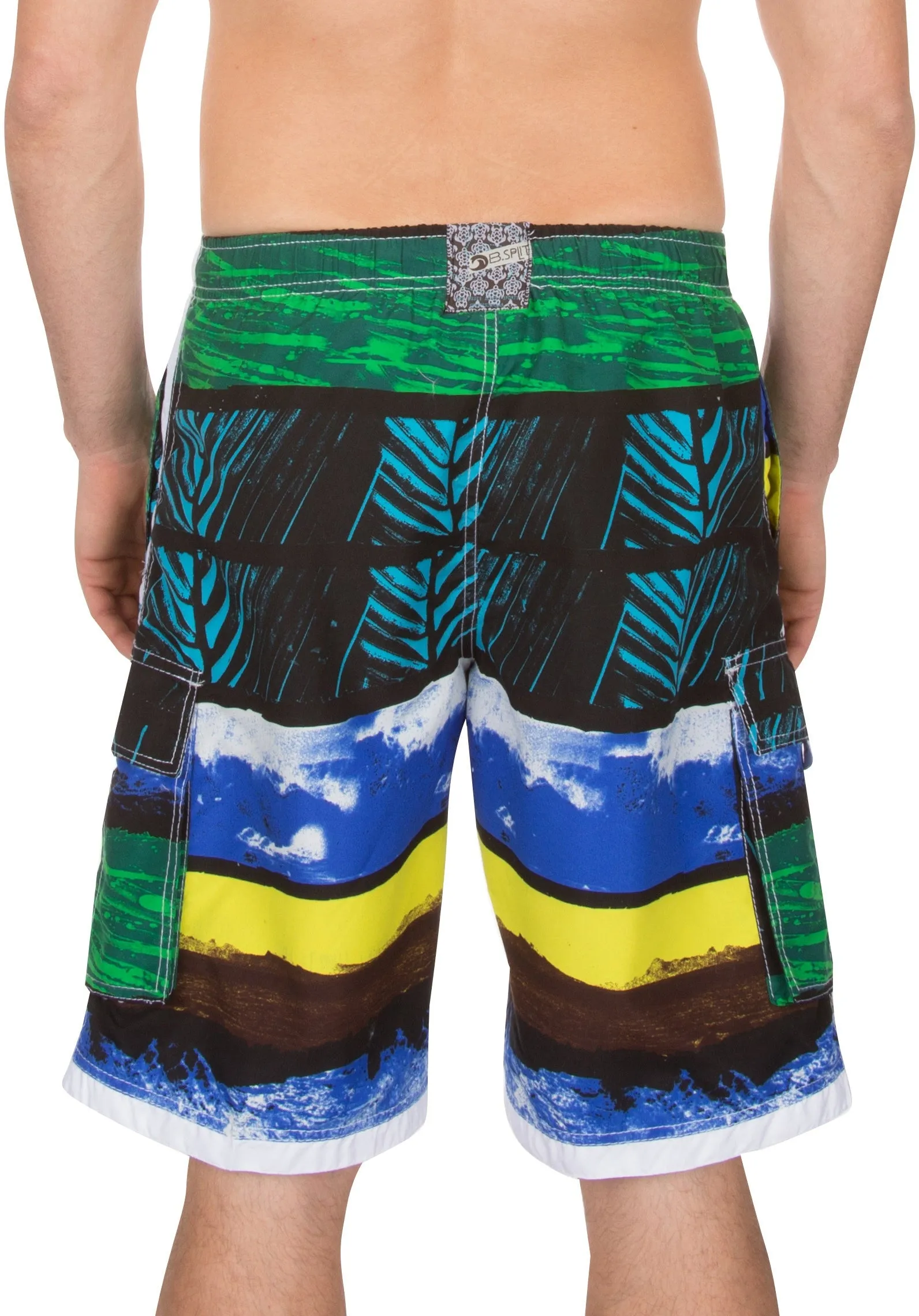 Sakkas Stingray Skate Surf Cargo Swim Trunks