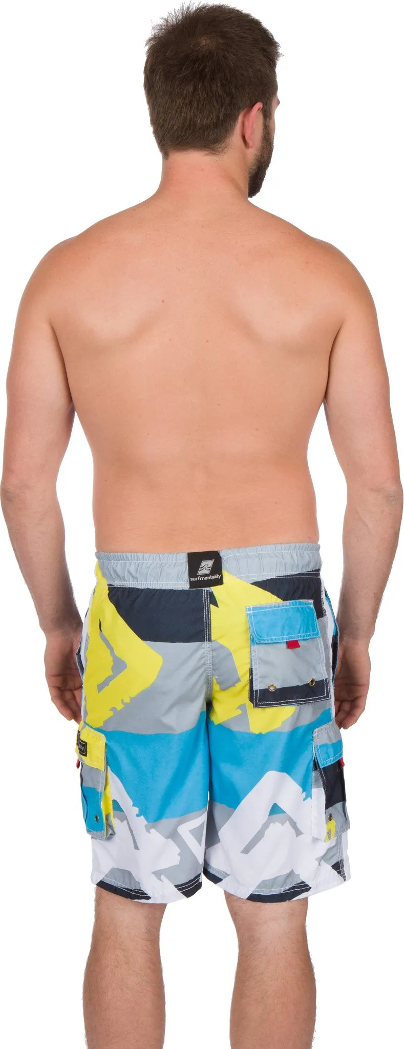 Sakkas Xavier Stretch Waistband No Wet Swim Trunk/ Boardshorts