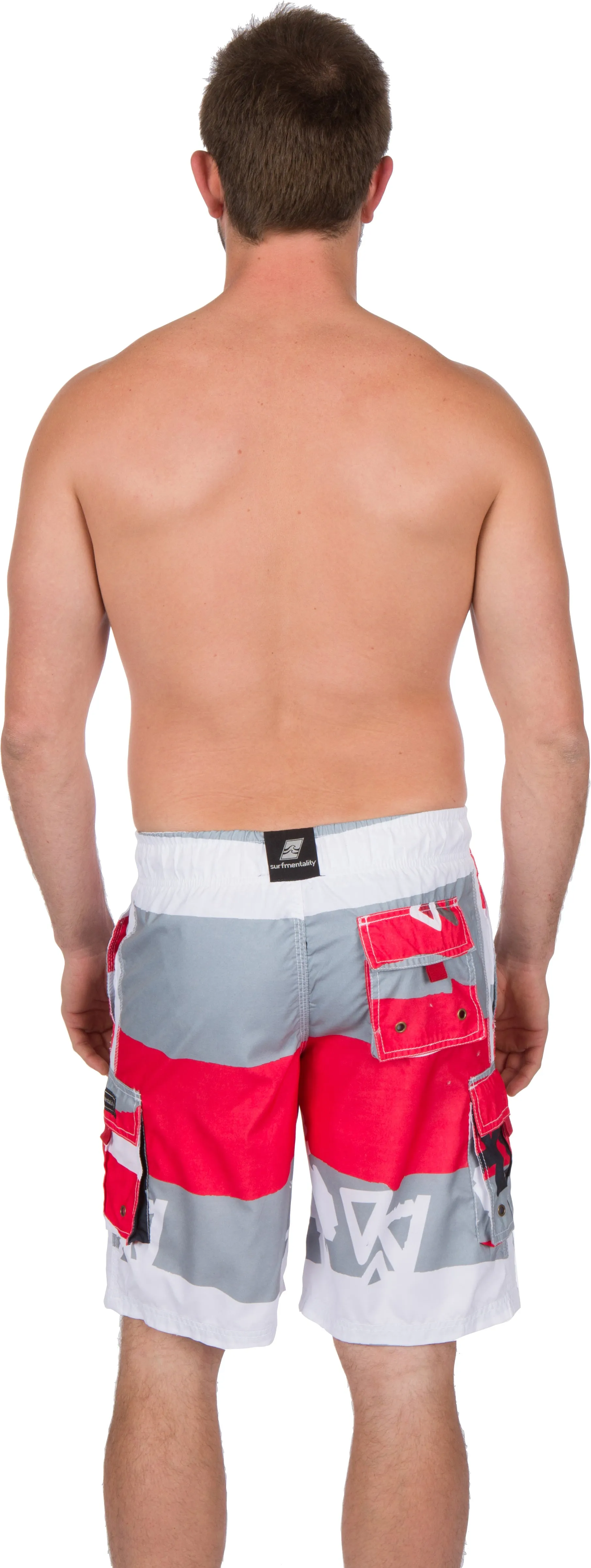 Sakkas Xavier Stretch Waistband No Wet Swim Trunk/ Boardshorts