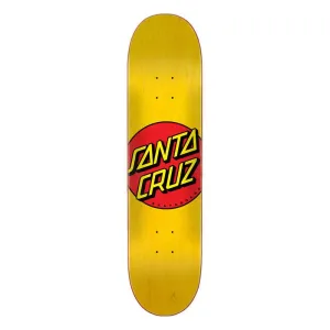 Santa Cruz 7.75" x 31.61" Classic Dot Skateboard Deck