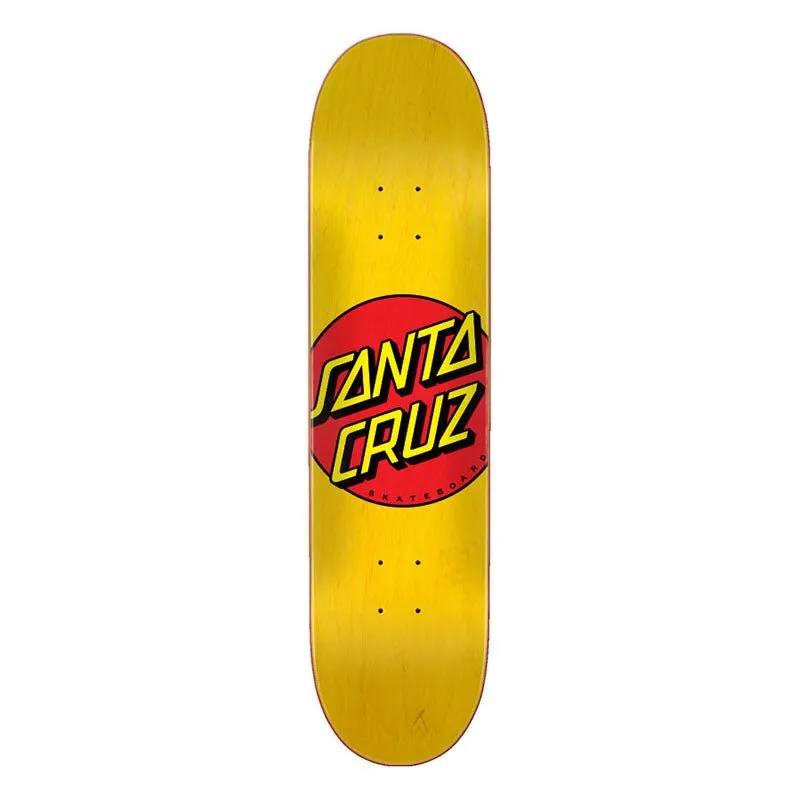 Santa Cruz 7.75" x 31.61" Classic Dot Skateboard Deck