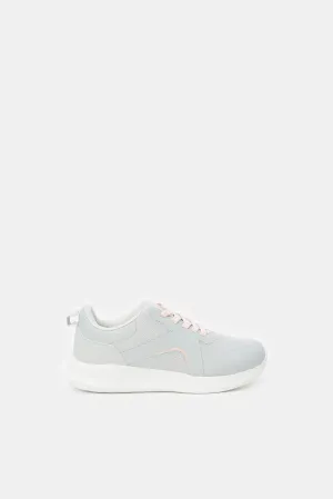 Senior Girls Grey Mesh Trainer