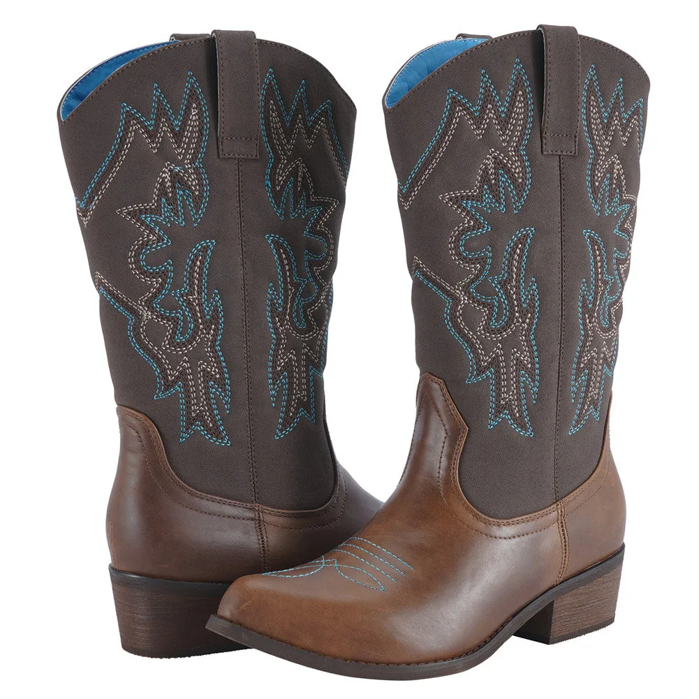 SheSole Women's Western Cowboy Cowgirl Boots