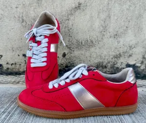 Shushop Sydney-Red Suede