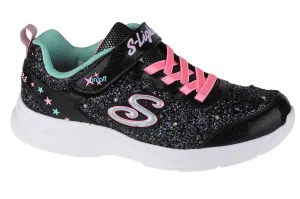 Skechers scarpa da ginnastica da bambina con luci S Lights Glimmer Glitter N Glow 20267L BKPK nero rosa