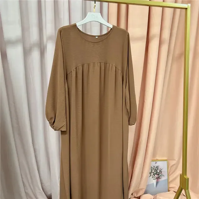 Solid Color Abayas for Women (Modest style dress)