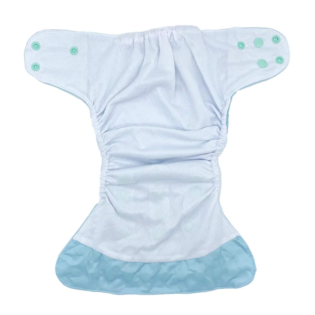 Solid Pocket Diaper with Bamboo Insert